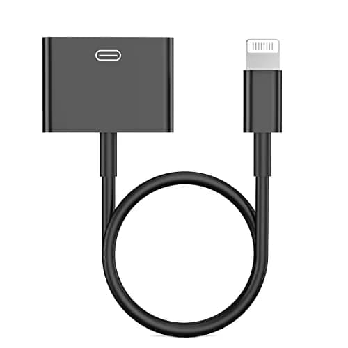 Belcompany Lightning to 30 Pin Adapter for iPhone | Apple MFi Certified 8-Pin to 30-Pin Converter (Black) thumbnail 1