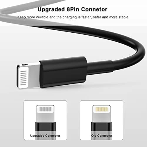 Belcompany Lightning to 30 Pin Adapter for iPhone | Apple MFi Certified 8-Pin to 30-Pin Converter (Black) thumbnail 4