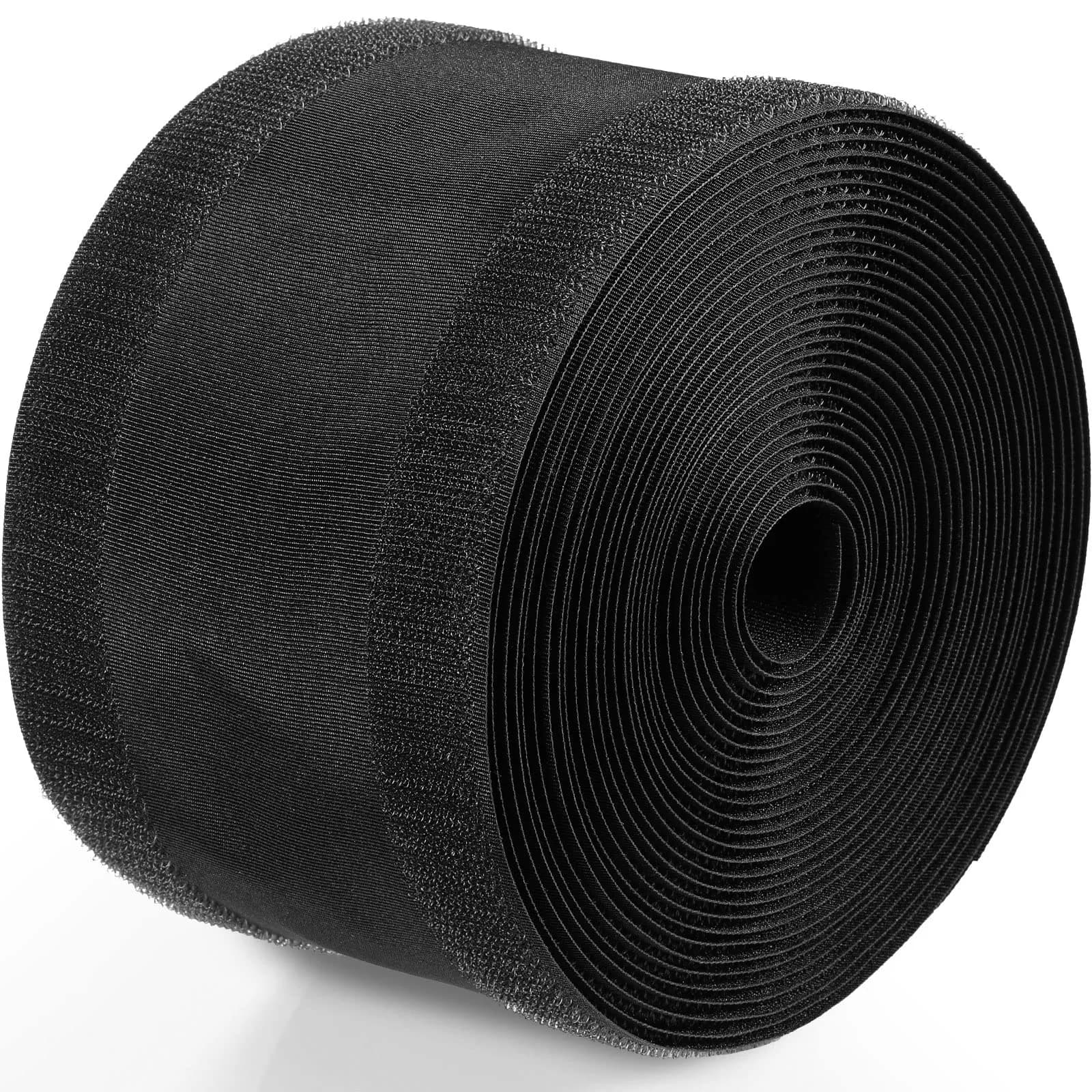 Syhood Carpet Cord Cover Floor Cable Protector 2.8 Inch 30 Feet Black | Floor Cable Management - main product image
