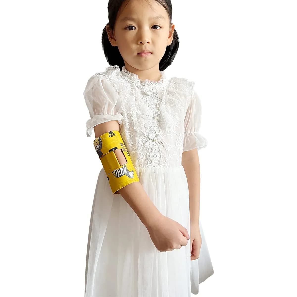 Heyshapeing Pediatric Elbow Immobilizer Splint Small (2-Pack) | Prevents Thumb Sucking & Face Scratching — Small