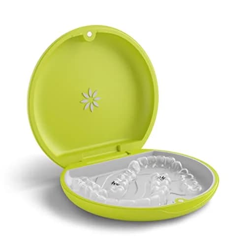 INVISALIGN Aligner and Retainer Case, Lime Green, 21.9cm x 21.9cm x 5.6cm (8.7 x 8.7 x 2.2 Inch) | Official Invisalign Accessory thumbnail 2