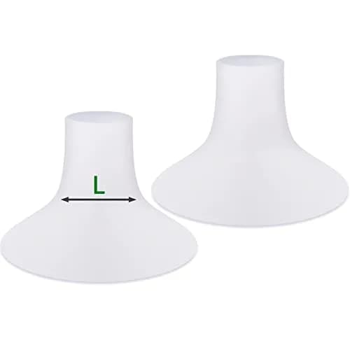 Mompmuir Breast Pump Cushion L (2 pc) | Reduces Pumping Pain, Customizes Flange Fit for 27-29mm Shields thumbnail 1