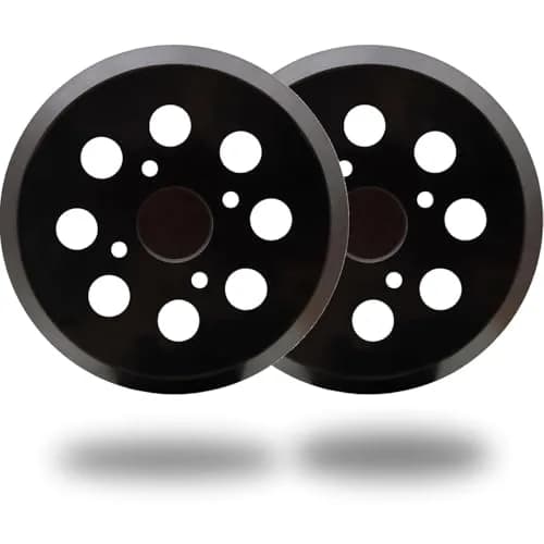 Tockrop 2 Pack 5 Inch 8 Hole Replacement Sander Pad for Ryobi RS290 RS241 RS240 RS280 RS280VS RS281VS P411 | Hook & Loop Sanding Pad thumbnail 1