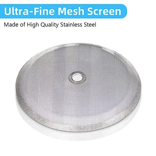 Attsky French Press Filter Replacement 4 Inch Stainless Steel Mesh | Reusable, Durable & Easy to Clean thumbnail 6