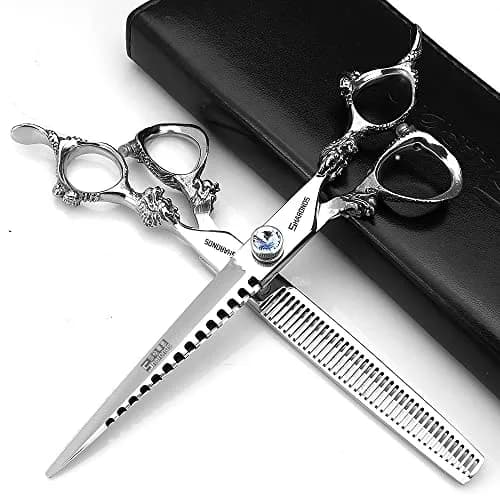 SHARONDS Professional Hair Cutting Dragon Shears 7 Inch (17.78 cm) | Sharp Stainless Steel Barber Scissors thumbnail 1