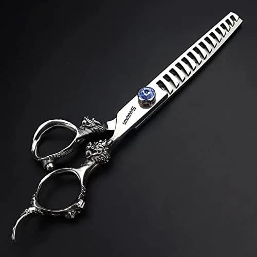 SHARONDS 7" 7.5" 8"9" Professional Hairdressing Scissors Barber Salon Hair Cutting Dragon Shears (Large) | Precise, Sharp & Ergonomic thumbnail 2