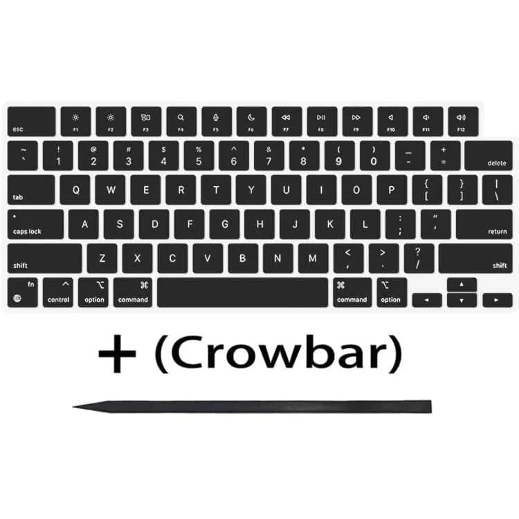 Bfenown Black Replacement Keycaps for MacBook Air M2 M3 M4 13" 15" & Pro 14" 16" M2 M3 M4 (2022-2024) - Full Set