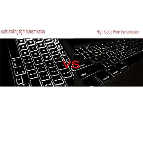 Bfenown Black Replacement Keycaps for MacBook Air M2 M3 M4 13" 15" & Pro 14" 16" M2 M3 M4 (2022-2024) - Full Set thumbnail 3