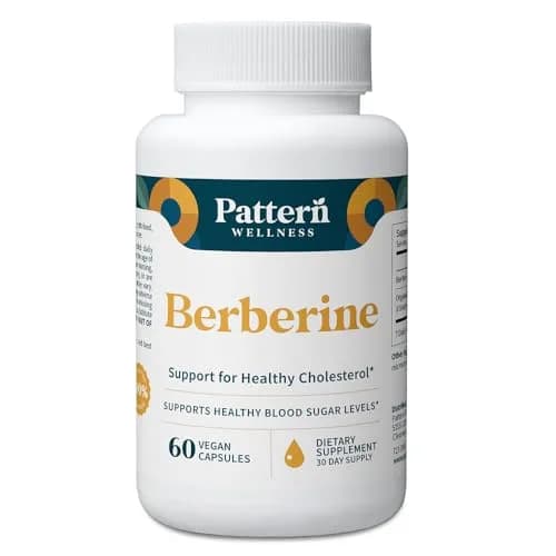 Pattern Wellness Berberine Supplement – 60 Capsules | Supports Metabolic Balance & Circulatory Wellness thumbnail 1