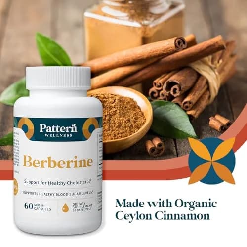 Pattern Wellness Berberine Supplement – 60 Capsules | Supports Metabolic Balance & Circulatory Wellness thumbnail 7