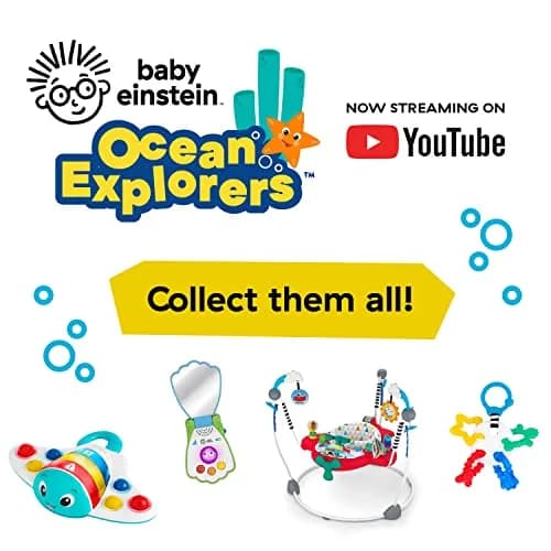 Baby Einstein Ocean Explorers Airplane Adventure 2-in-1 Activity Jumper with Lights & Music, 33.98" (86.3 cm) | Ages 6 Months+ thumbnail 7