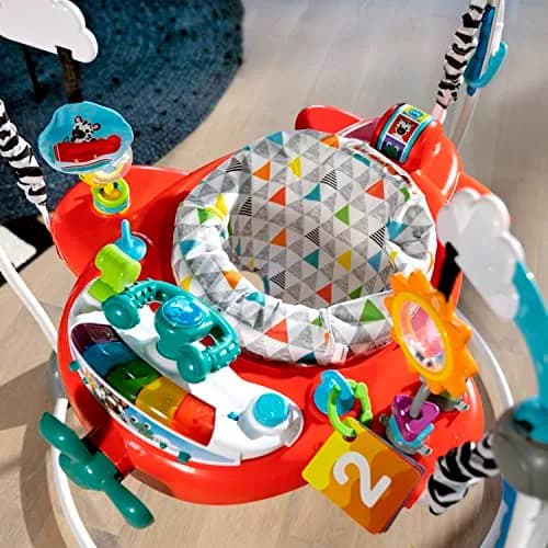 Baby Einstein Ocean Explorers Airplane Adventure 2-in-1 Activity Jumper with Lights & Music, 33.98" (86.3 cm) | Ages 6 Months+ thumbnail 9