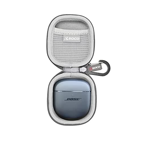 RLSOCO Carrying Case for Bose QuietComfort Ultra Earbuds II & QC Ultra - Grey | Protects Earbuds & Charging Case thumbnail 1