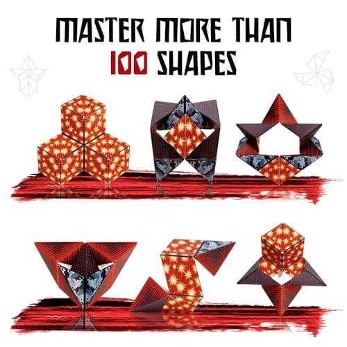 Shashibo Battle Shapes Magnetic Puzzle Cube 11.8 x 9.2 inches | STEM Educational Toy for Kids & Adults thumbnail 6
