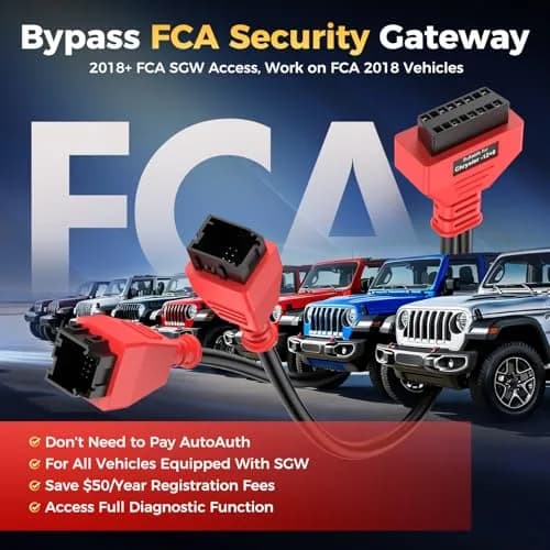 Autel OBD2 12+8 Adapter for Chrysler | Secure Gateway Bypass Cable, 40cm thumbnail 3