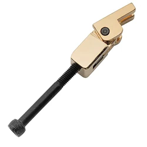 Musiclily Pro Individual Locking Tremolo Bridge Saddle for Floyd Rose 1st/6th String, Gold (10.8mm) thumbnail 4
