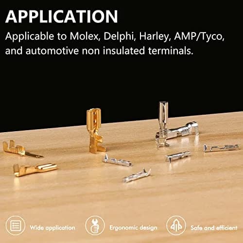 Knoweasy KN-2818 Micro Open Barrel Crimper, 28-20 AWG | Precise, Durable, Portable thumbnail 7