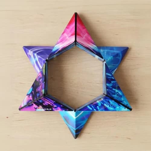 Shashibo DODECA Magnetic Puzzle Cube 5.8cm (2.3 inches) | STEM/STEAM Educational Toy for Focus & Stress Relief thumbnail 8