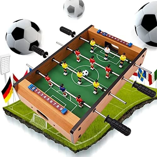 TOSAMZOO Black 8pcs Plastic Foosball Handles | Standard Foosball Table Replacement Grips thumbnail 4