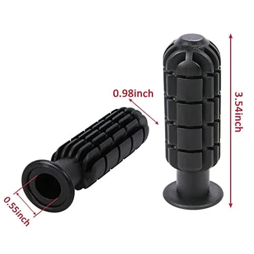 TOSAMZOO Black 8pcs Plastic Foosball Handles | Standard Foosball Table Replacement Grips thumbnail 2