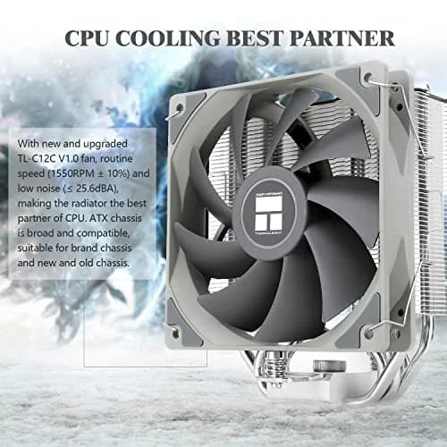 Thermalright Assassin King 120 SE CPU Air Cooler 148mm (5.83 inch) | 5 Heatpipes AGHP III thumbnail 5