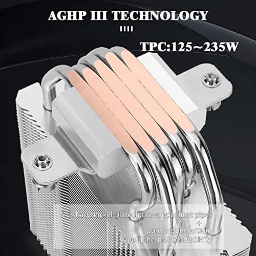Thermalright Assassin King 120 SE CPU Air Cooler 148mm (5.83 inch) | 5 Heatpipes AGHP III thumbnail 2