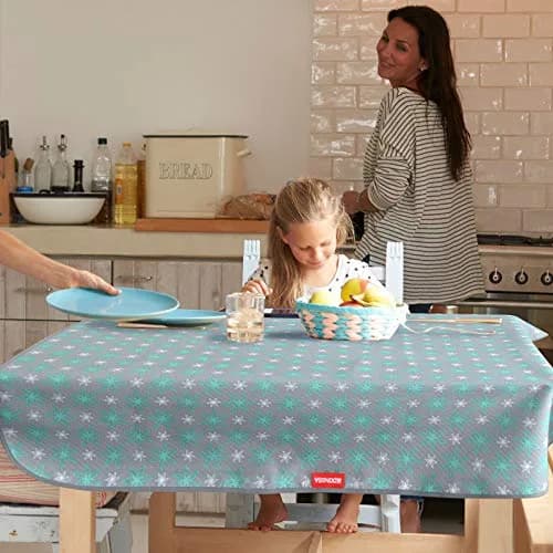 Moonsea Extra Large Splat Mat 54"x72" (137cm x 183cm) | Waterproof Non-Slip Floor Mat for High Chairs & Art Projects thumbnail 7
