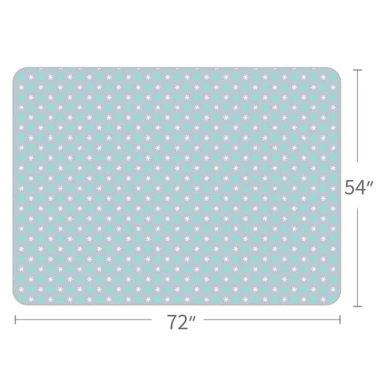 Moonsea Extra Large Splat Mat 54"x72" (137cm x 183cm) | Waterproof Non-Slip Floor Mat for High Chairs & Art Projects thumbnail 2