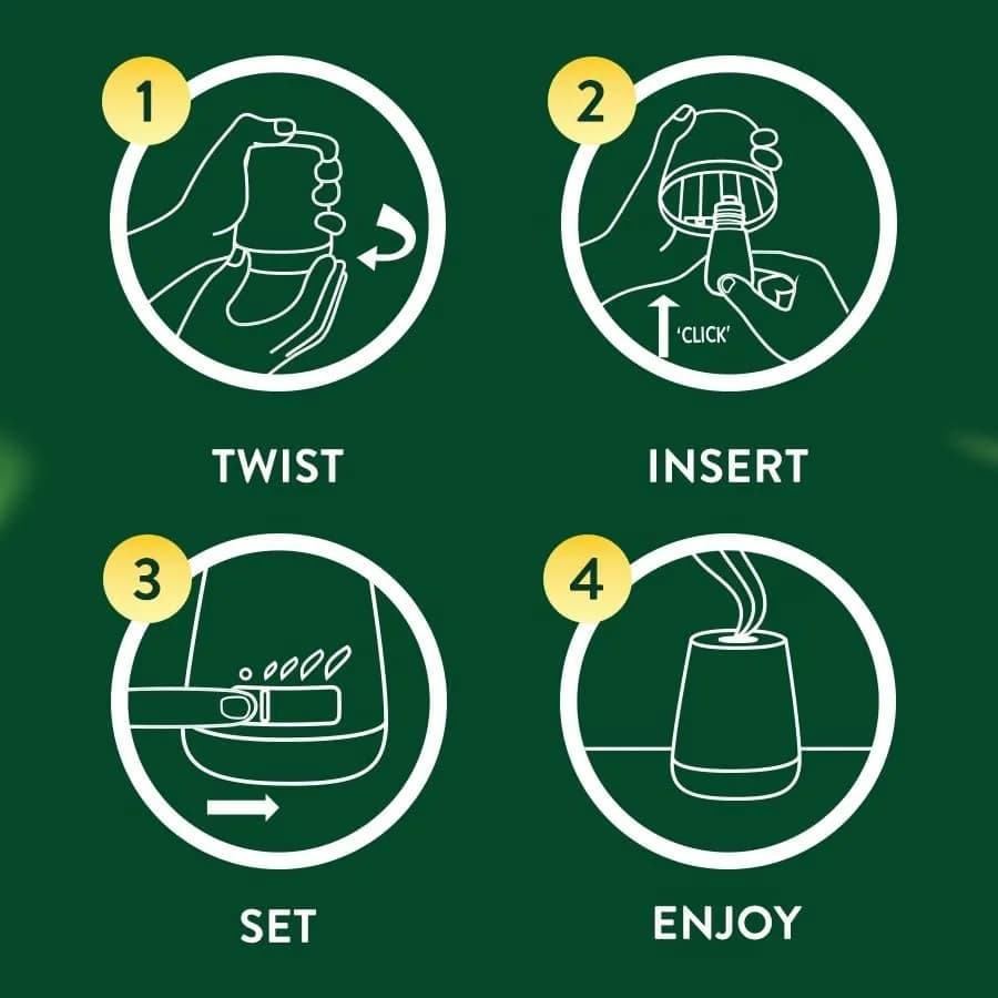 Air Wick Essential Mist Diffuser & Refill Pack of 3 | Apple Cinnamon Fall Scent | Cordless, Up to 45 Days Fragrance thumbnail 7