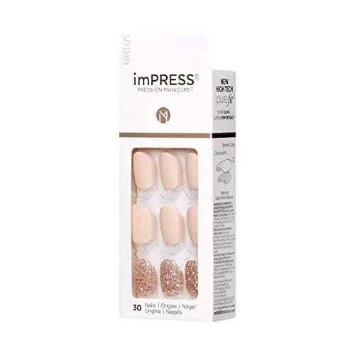 imPRESS Evanesce Short Oval Press-On Nails (2-Pack, 60 Nails Total) | PureFit Technology for Damage-Free Application thumbnail 8
