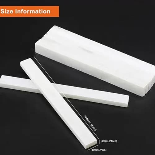 HZXSDEG Flat Soapstone Pen 108 Pack | 4.2" (105mm) Length, 0.16" (4mm) Width thumbnail 3