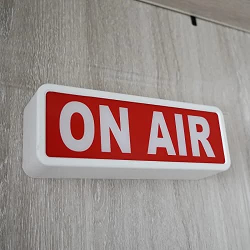 DMKYDM ON AIR Light Sign Recording Sign Studio Warning | Indoor LED Sign for Streamers & Decor thumbnail 5