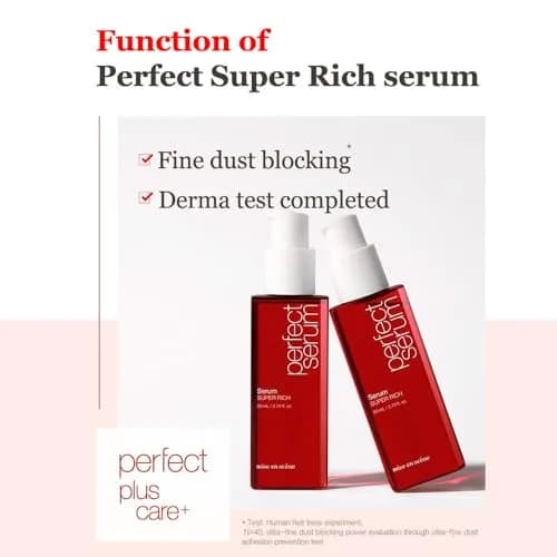 Mise En Scene Perfect Super Rich Serum 80ml | Nourishing Moroccan Argan Oil for Damaged Hair thumbnail 3