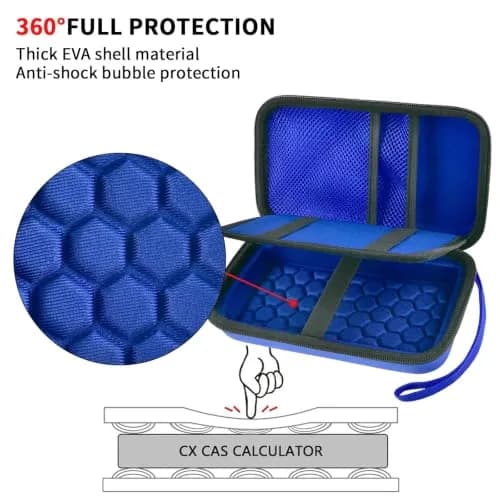 PAIYULE Hard Calculator Case for TI-84 Plus CE/Evo/TI-30XS/TI-Nspire CX II | Protective Organizer for Texas Instruments Calculators thumbnail 3