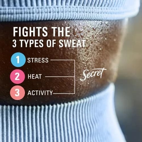 Secret Clinical Strength Stress Response Invisible Solid Antiperspirant Deodorant for Women 78g (2.6 oz) | 100-Hour Sweat & Odor Protection thumbnail 2