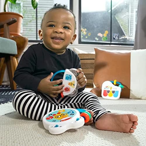 Baby Einstein Small Symphony 3-Piece Musical Toy Set, 3 Instruments | Encourages Musical Exploration & Fine Motor Skills thumbnail 7