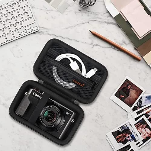 Canboc Camera Case for Canon PowerShot G7X Mark III/II, Sony Cybershot, RICOH GR IV, Kodak Pixpro 13.0cm (5.1") | Protects Against Scratches & Dust thumbnail 8