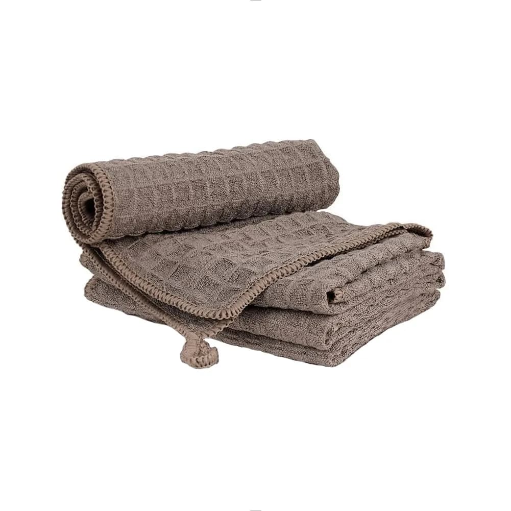 watchget Barista Cleaning Towels 30cm x 30cm (12"x12") | 4 Pack Microfiber Waffle Weave for Espresso Steam Wands & Counters