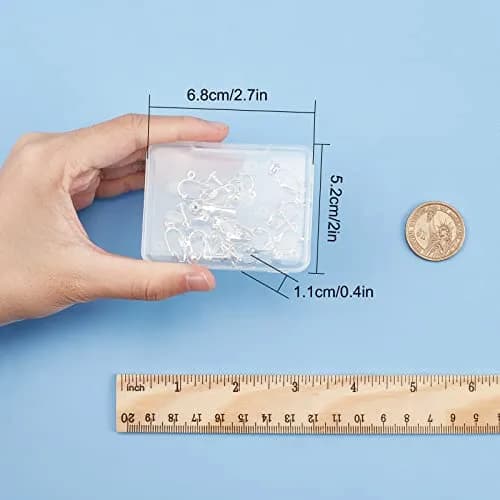 SUNNYCLUE Jewelry Findings 16pcs Silver Non Pierced Earring Converters | Easy to Use & Marine Style Design thumbnail 7