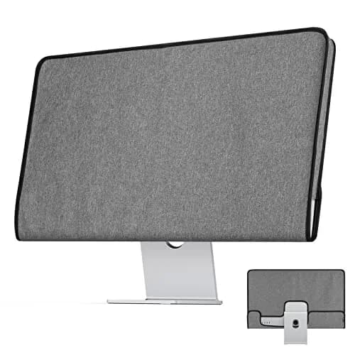 CaSZLUTION Monitor Dust Cover for Apple Studio Display 27 Inch | Oxford Cloth + Polyester, Gray thumbnail 1