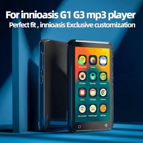 innioasis Crystal Clear Case for G1, G3 MP3 Player | 11.2cm (4.33in) Protective Bumper thumbnail 2