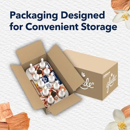 Glade PlugIns Refills Air Freshener, Cashmere Woods Scent, 10 Count | Essential Oils for Home & Bathroom thumbnail 6