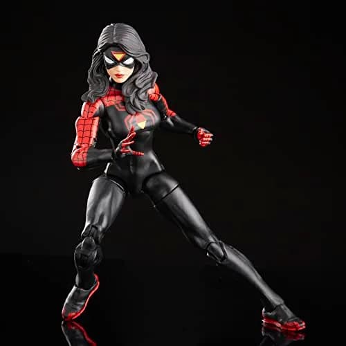 Marvel Spider-Man Marvel Legends Series Jessica Drew Spider-Woman 6 Inch Action Figure | Collectible with Accessories thumbnail 6