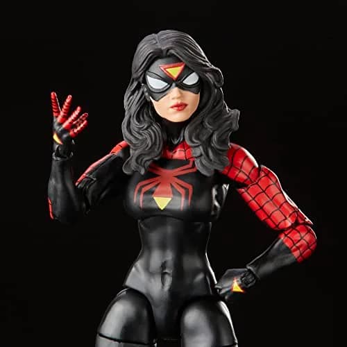 Marvel Spider-Man Marvel Legends Series Jessica Drew Spider-Woman 6 Inch Action Figure | Collectible with Accessories thumbnail 4