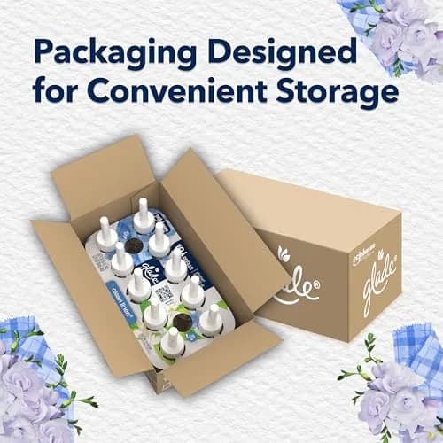 Glade PlugIns Air Freshener Refills Clean Linen 10 Count | Long-Lasting Home Fragrance thumbnail 8