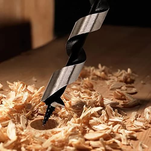 Masendelk 14mm x 300mm (9/16" x 12") Wood Auger Drill Bit with 11mm Hex Shank | For Hardwood, Softwood, MDF & Tree Stumps thumbnail 6