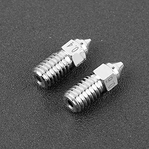 Lokkr 0.4mm & 0.6mm Nozzles for Spider Hotend, 3D Printer Accessories Extruder Nozzle (2-Pack) thumbnail 8