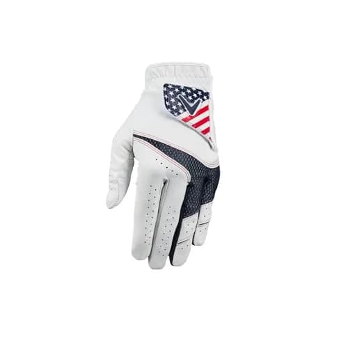 Callaway Weather Spann Golf Glove (Right Hand, X-Large, Red/White/Blue) | USA Inspired Cosmetic thumbnail 2