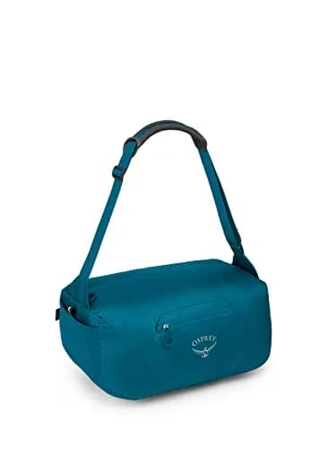 Osprey Ultralight Collapsible Stuff Duffel Waterfront Blue | Compact, Packable Travel Bag thumbnail 1