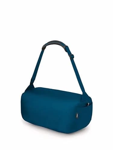 Osprey Ultralight Collapsible Stuff Duffel Waterfront Blue | Compact, Packable Travel Bag thumbnail 7